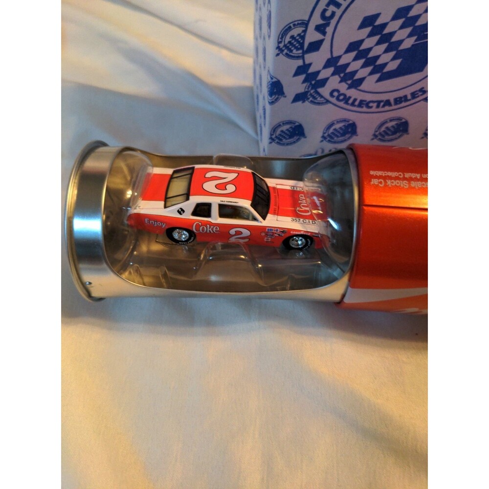 DALE EARNHARDT # 2 COCA/COLA 1/64 1980 VENTURA CAR IN A CAN ACTION RACING - Picture 2 of 6